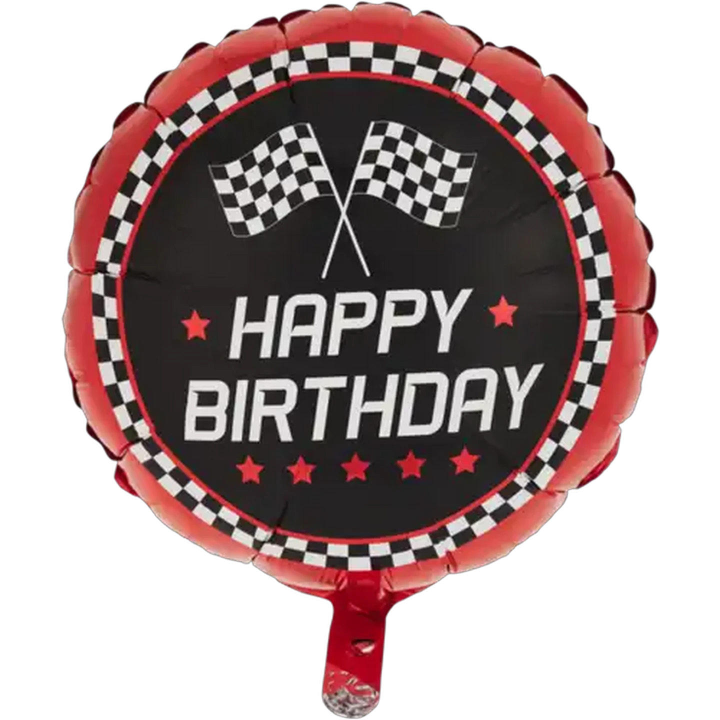 Image of Grabo Balloons Racing Happy Birthday Foil Balloon 45.7cm