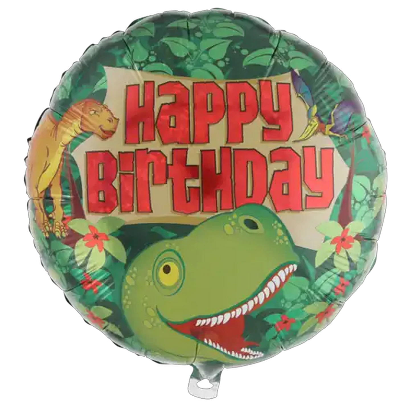 Image of Oaktree UK Dino Happy Birthday Foil Balloon 45.7cm
