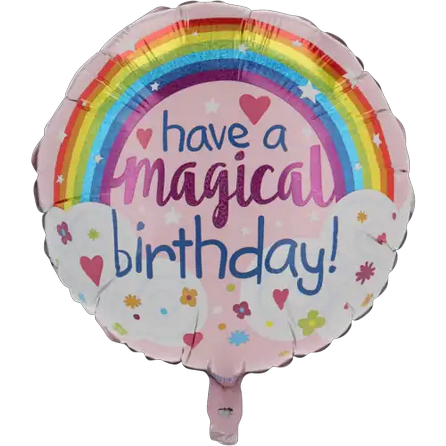 Image of Oaktree UK Happy Magical Birthday Foil Balloon 46cm