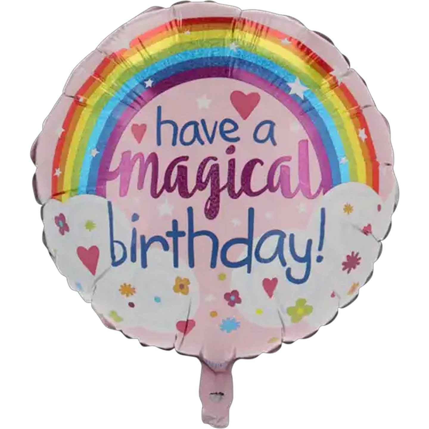Image of Oaktree UK Happy Magical Birthday Foil Balloon 46cm