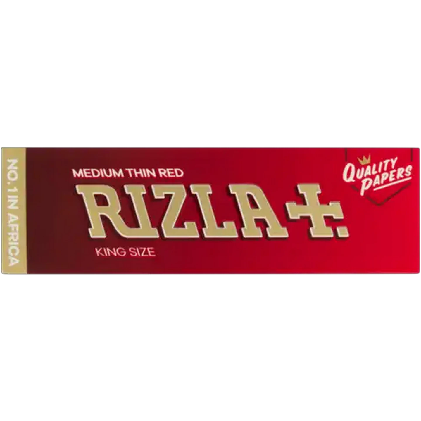 Image of Rizla+ Kingsize Medium Thin Red Cigarette Paper 32-Pack (Non-Refundable. Non-Returnable.)