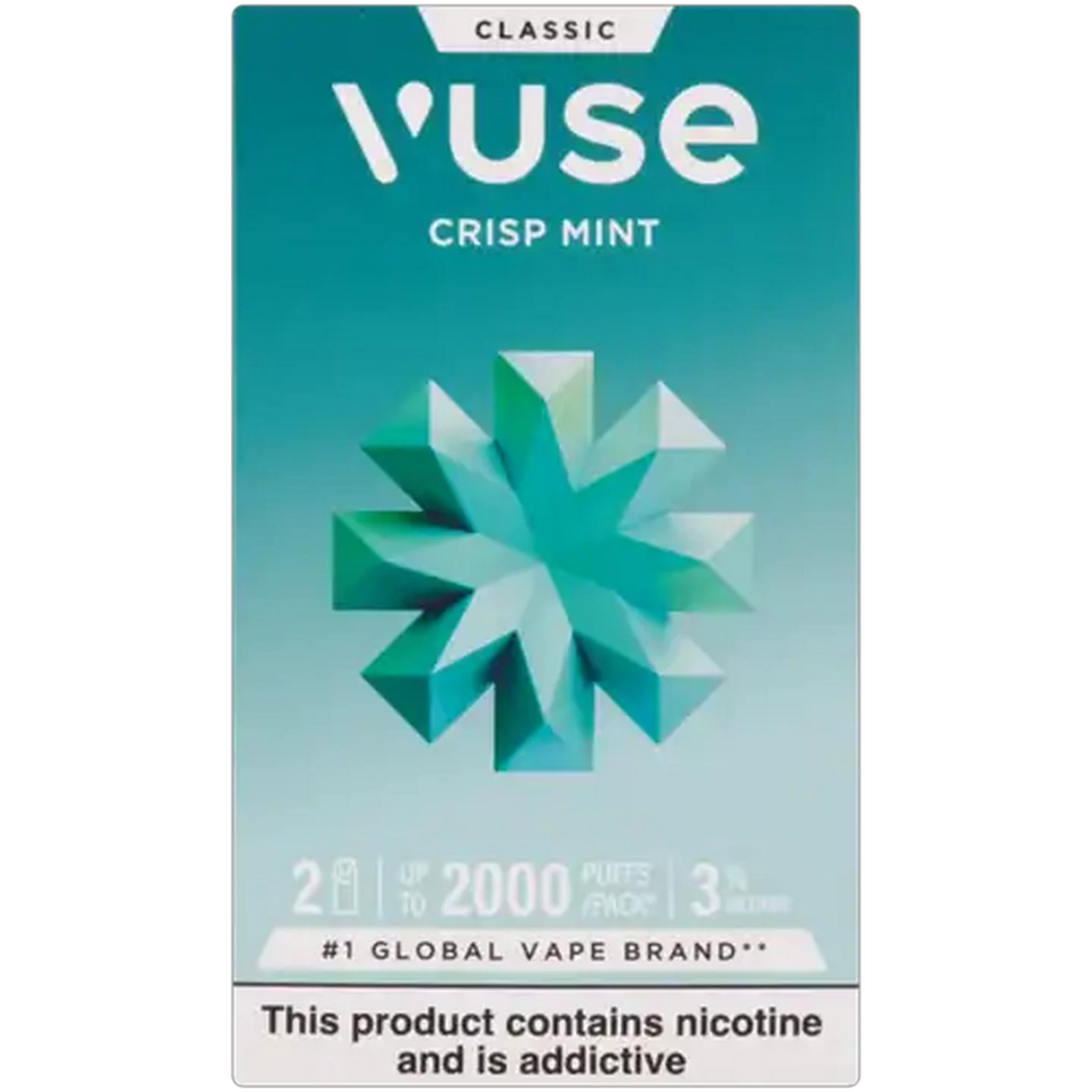 Image of Vuse Crisp Mint 3% eLiquid Pods 2ml (Non-Refundable. Non-Returnable.)