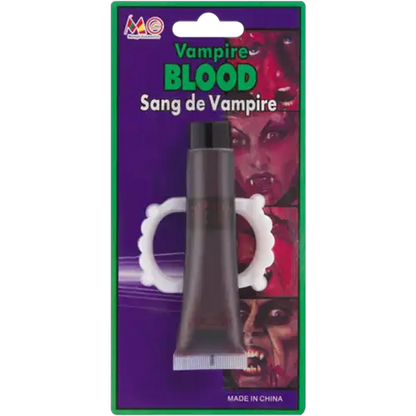 Image of Party Xpress Liquid Vampire Blood with Teeth Set