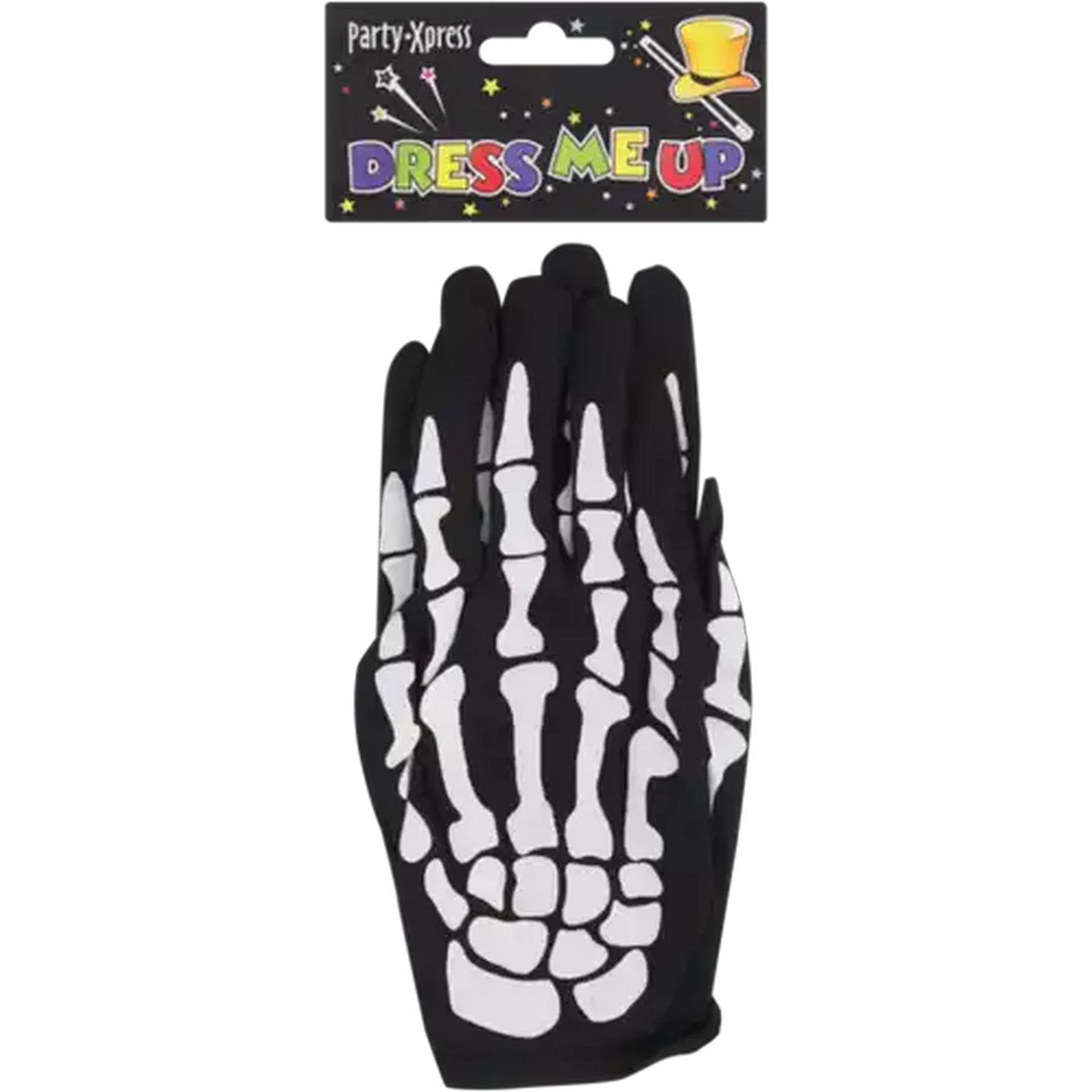 Image of Party Xpress Dress Me Up Skeleton Gloves