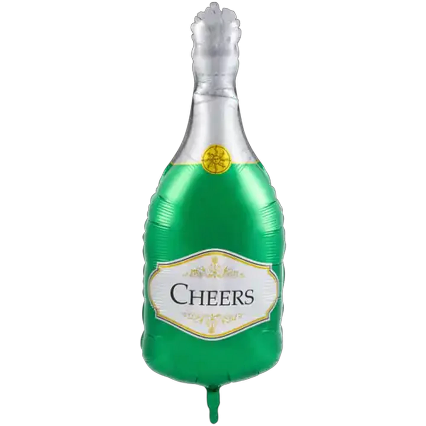 Image of Grabo Balloons Champagne Bottle Shape Foil Balloon 91cm