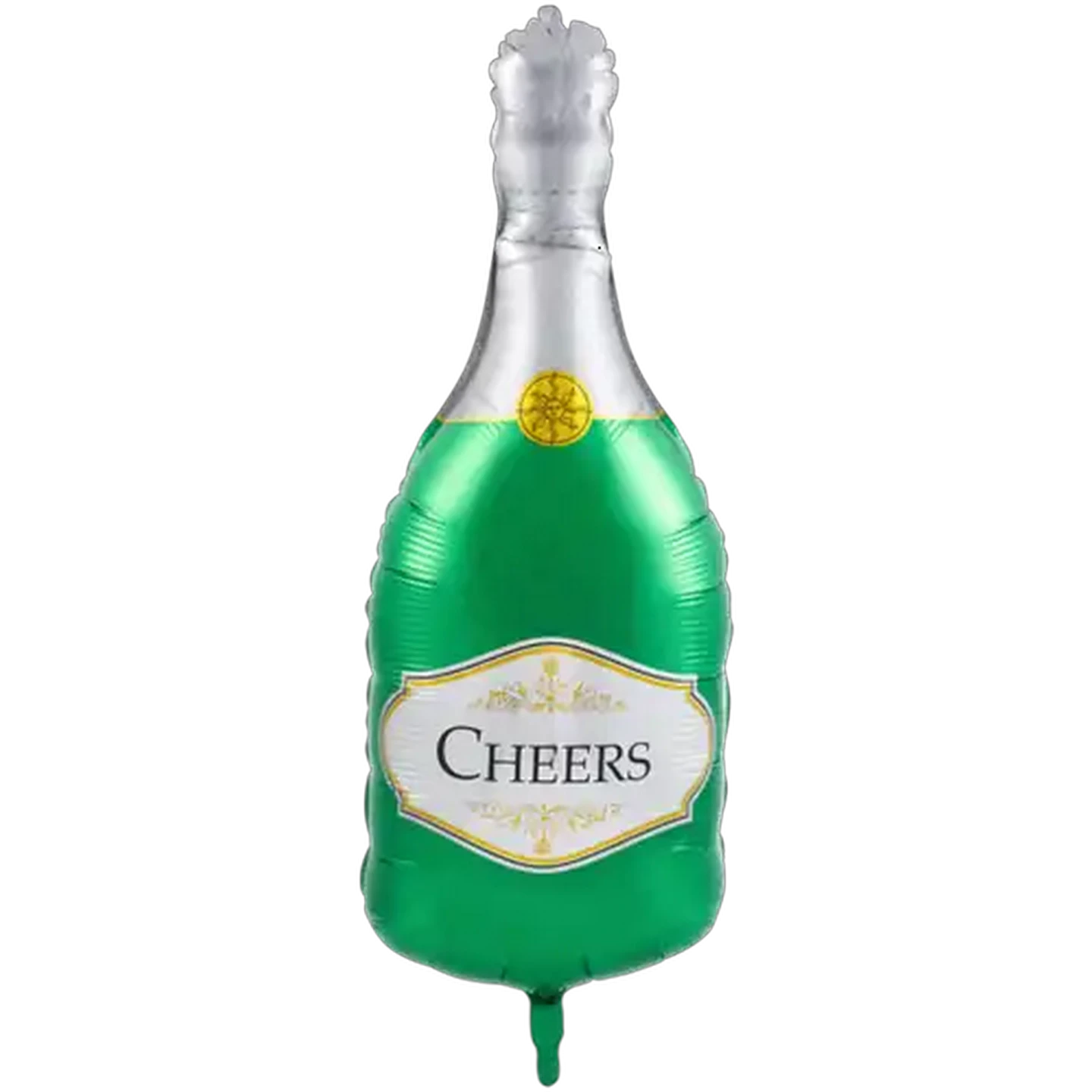 Image of Grabo Balloons Champagne Bottle Shape Foil Balloon 91cm