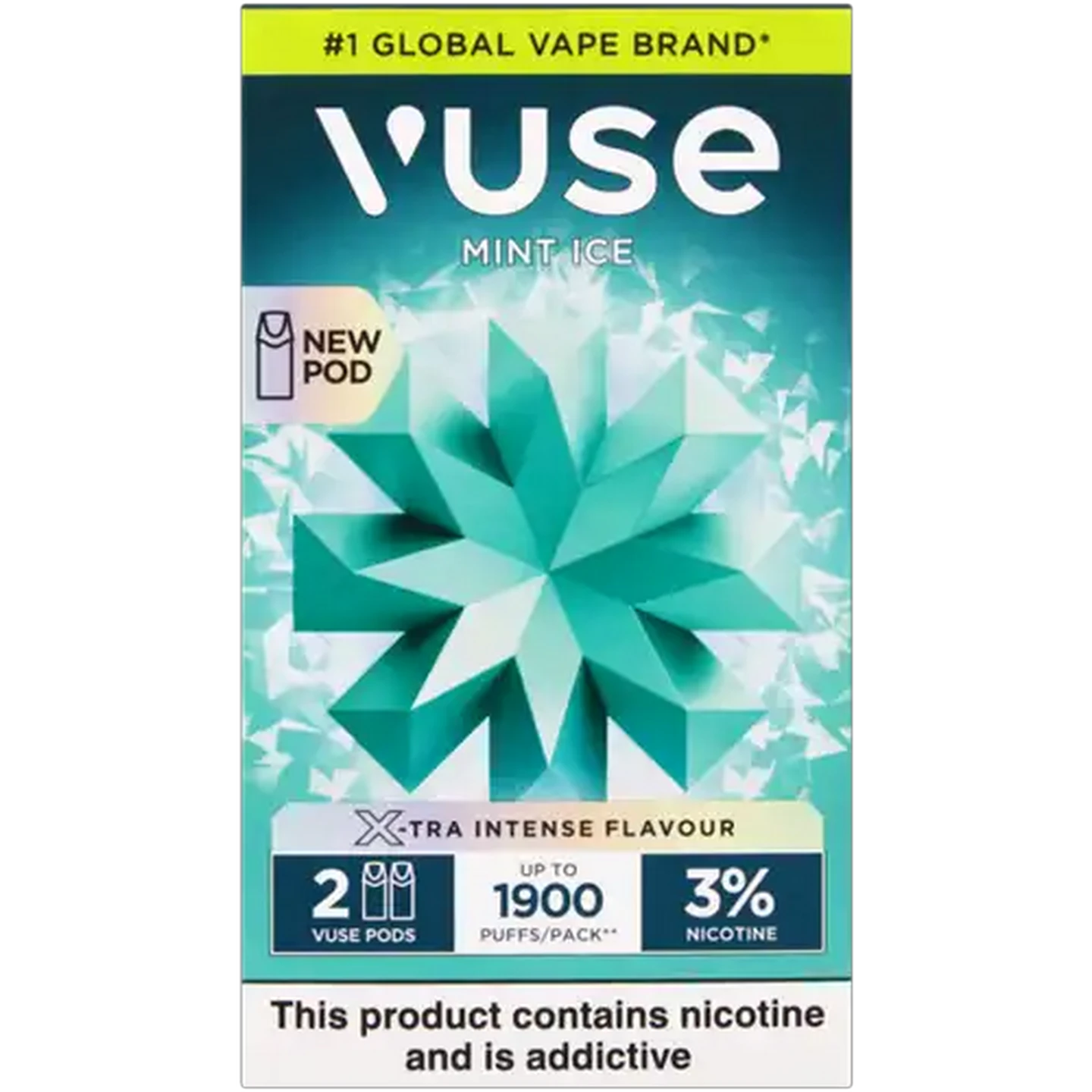 Image of Vuse Mint Ice 3% eLiquid Pods 2 x 2ml (Non-Refundable. Non-Returnable.)