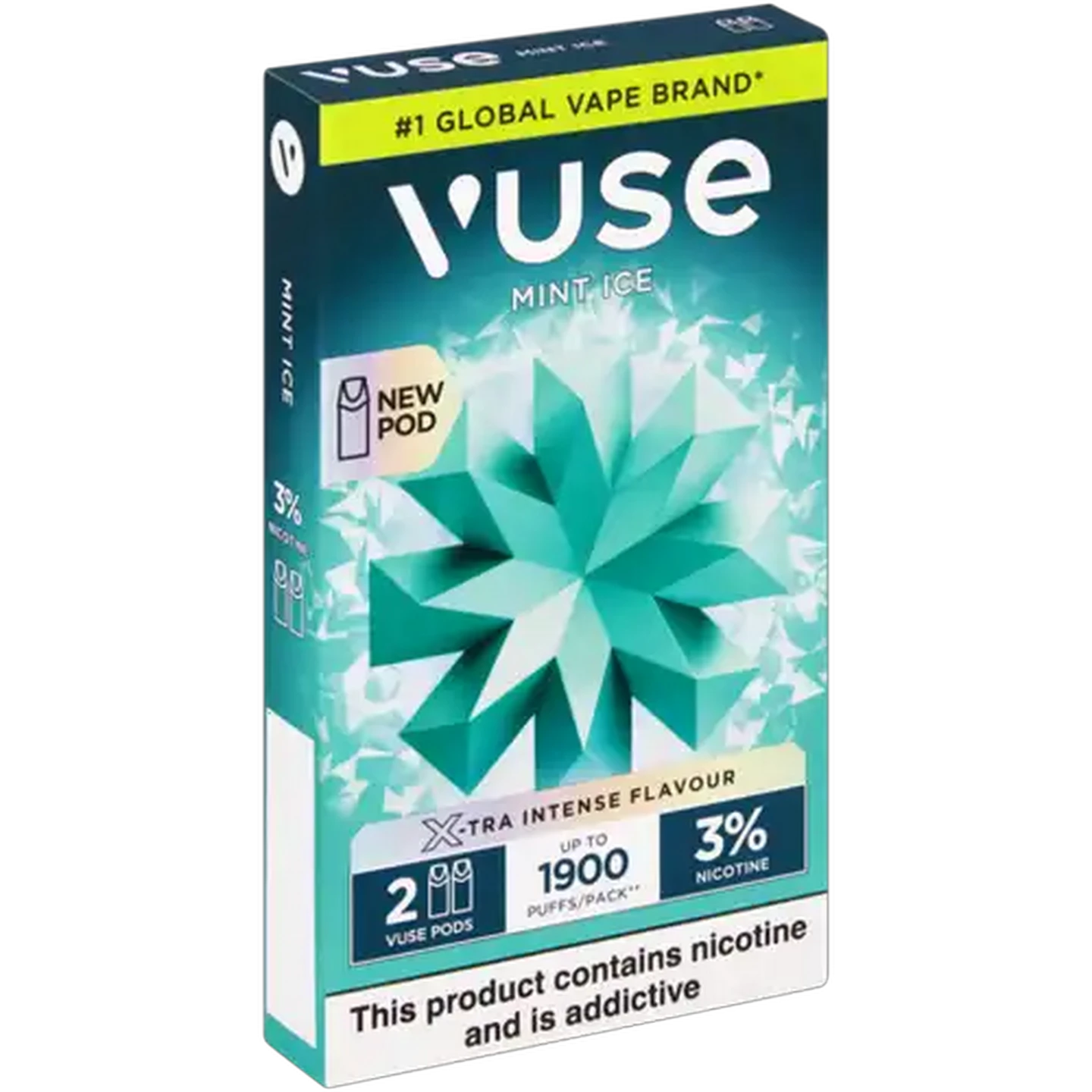 Image of Vuse Mint Ice 3% eLiquid Pods 2 x 2ml (Non-Refundable. Non-Returnable.)
