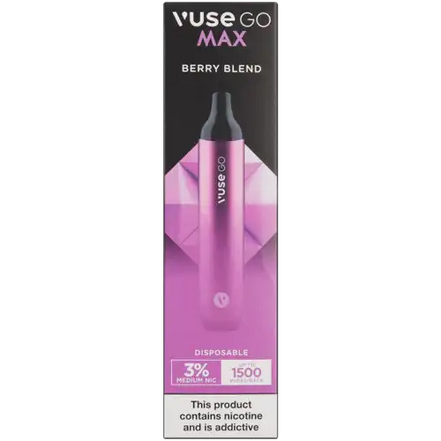 Image of Vuse Go Max Berry Blend 3% Nicotine Disposable ePod (Non-Refundable. Non-Returnable.)