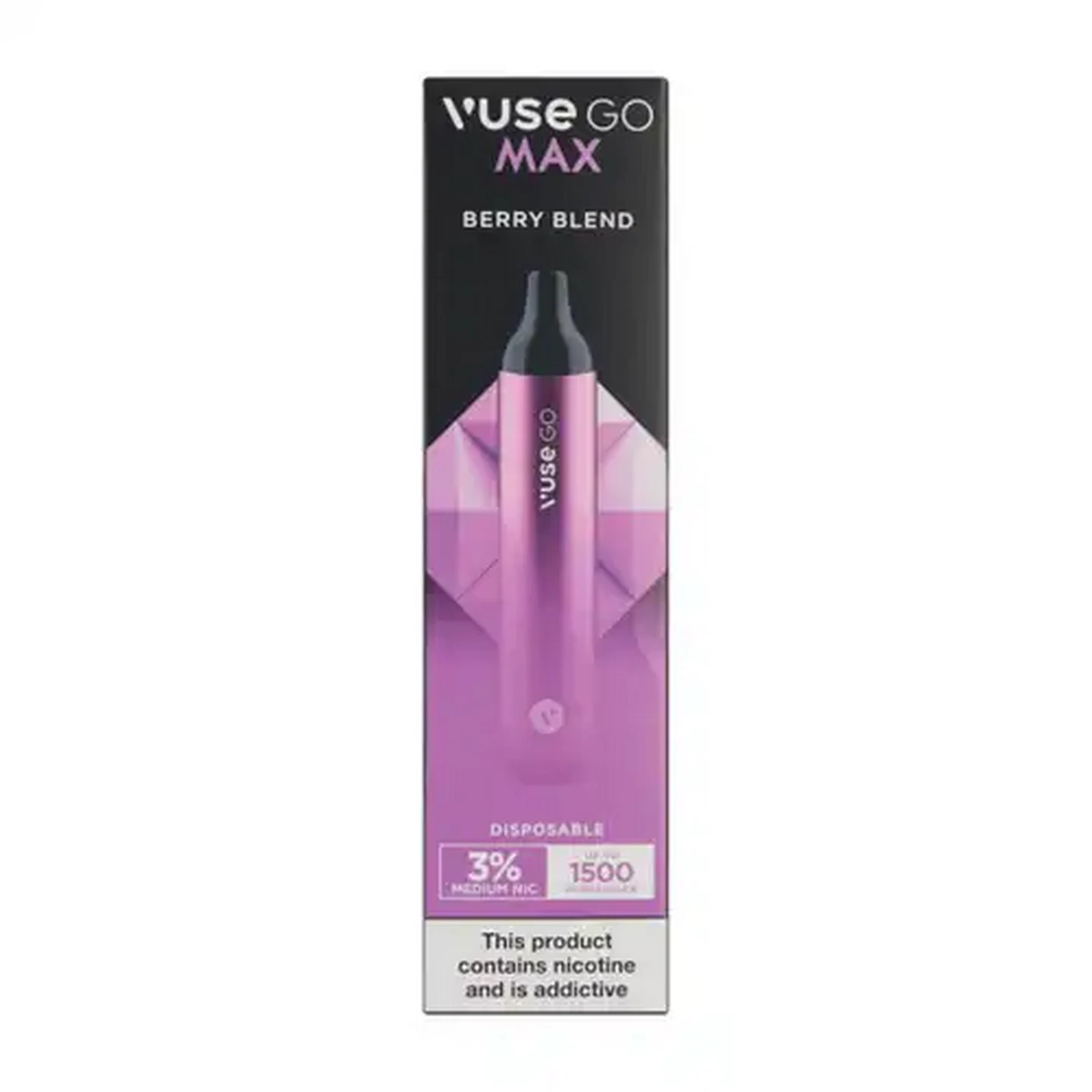 Image of Vuse Go Max Berry Blend 3% Nicotine Disposable ePod (Non-Refundable. Non-Returnable.)
