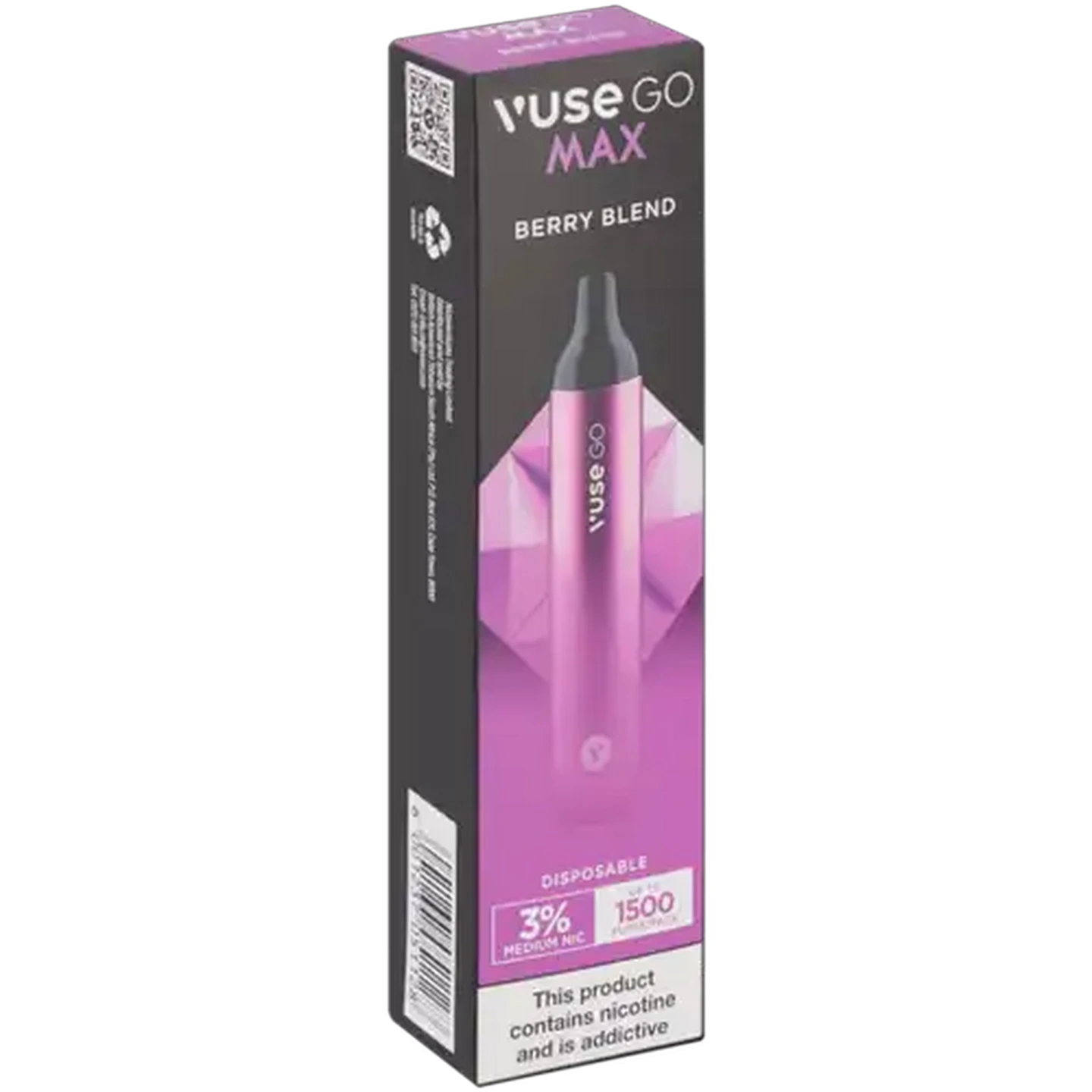 Image of Vuse Go Max Berry Blend 3% Nicotine Disposable ePod (Non-Refundable. Non-Returnable.)