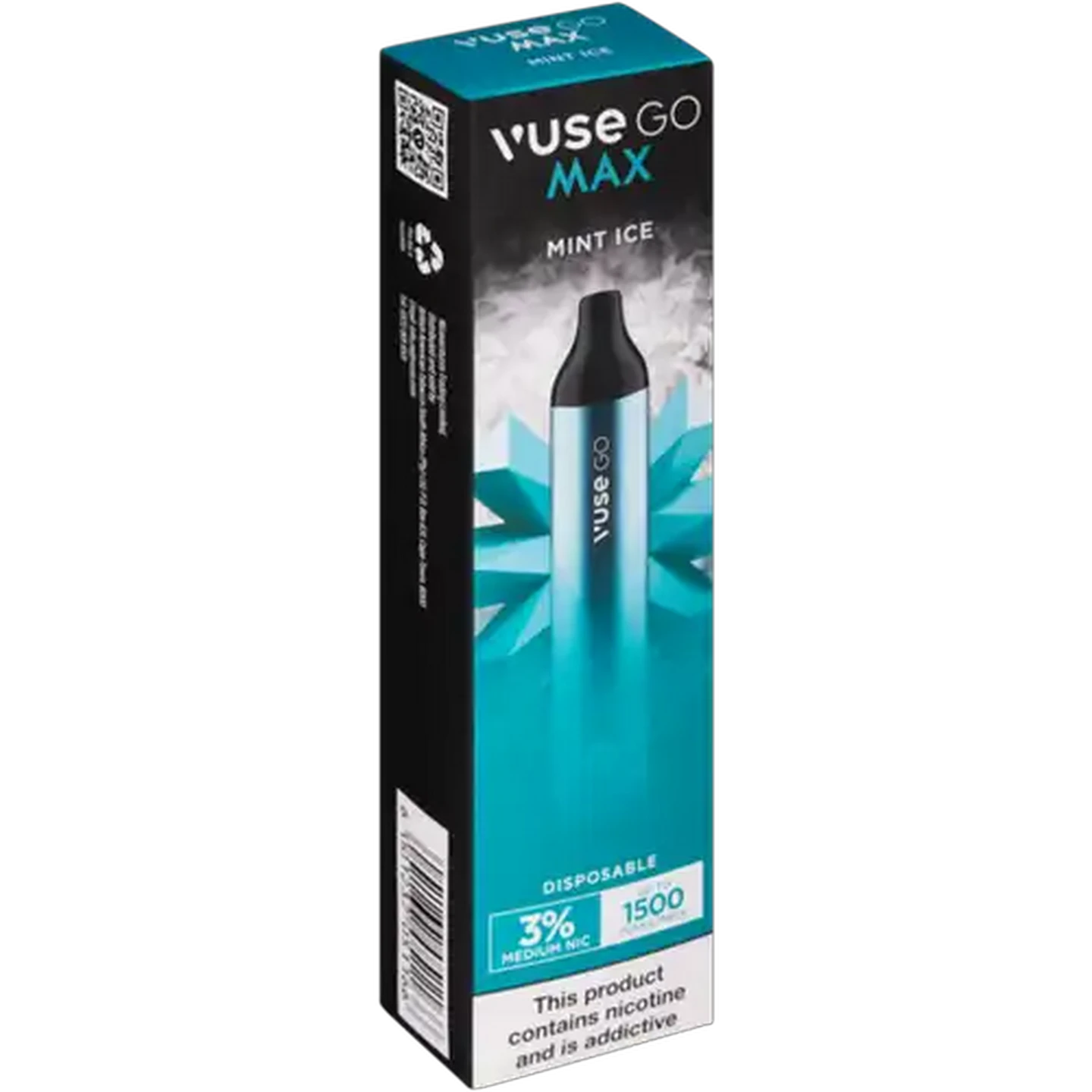 Image of Vuse Go Max Mint Ice 3% Disposable Vape (Non-Refundable. Non-Returnable.)
