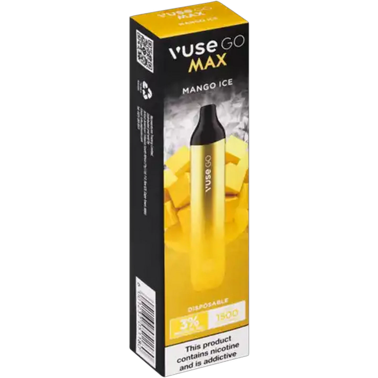 Image of Vuse Go Max Mango Ice 3% Disposable Vape (Non-Refundable. Non-Returnable.)