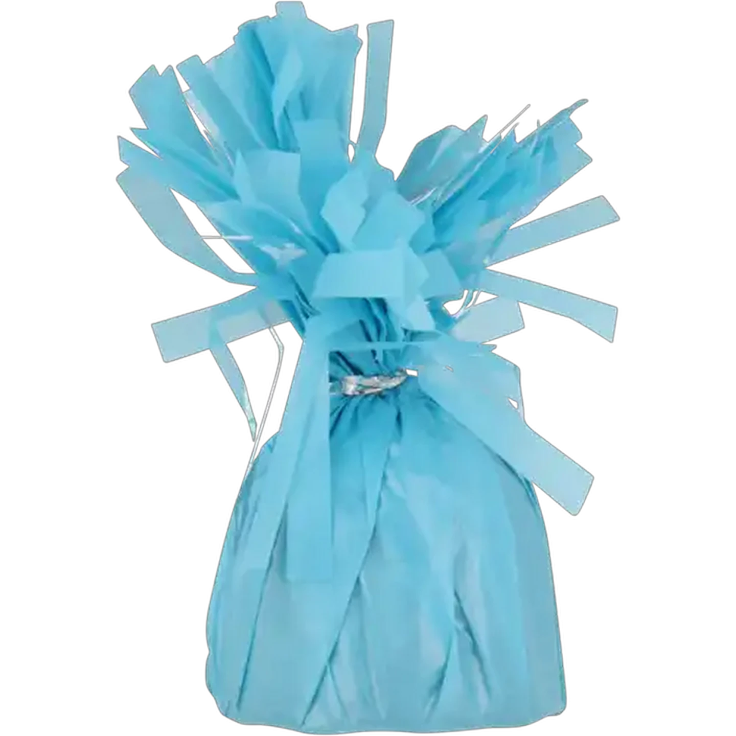 Image of Party Xpress Light Blue Foil Balloon Weight