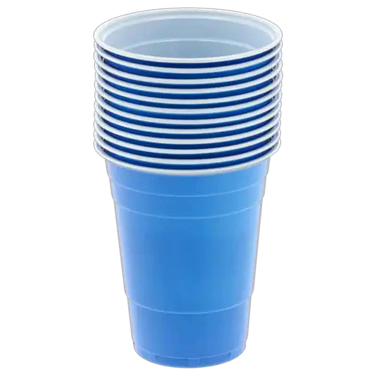 Image of Party Thingz Large Blue Party Cups 450ml 12 Piece