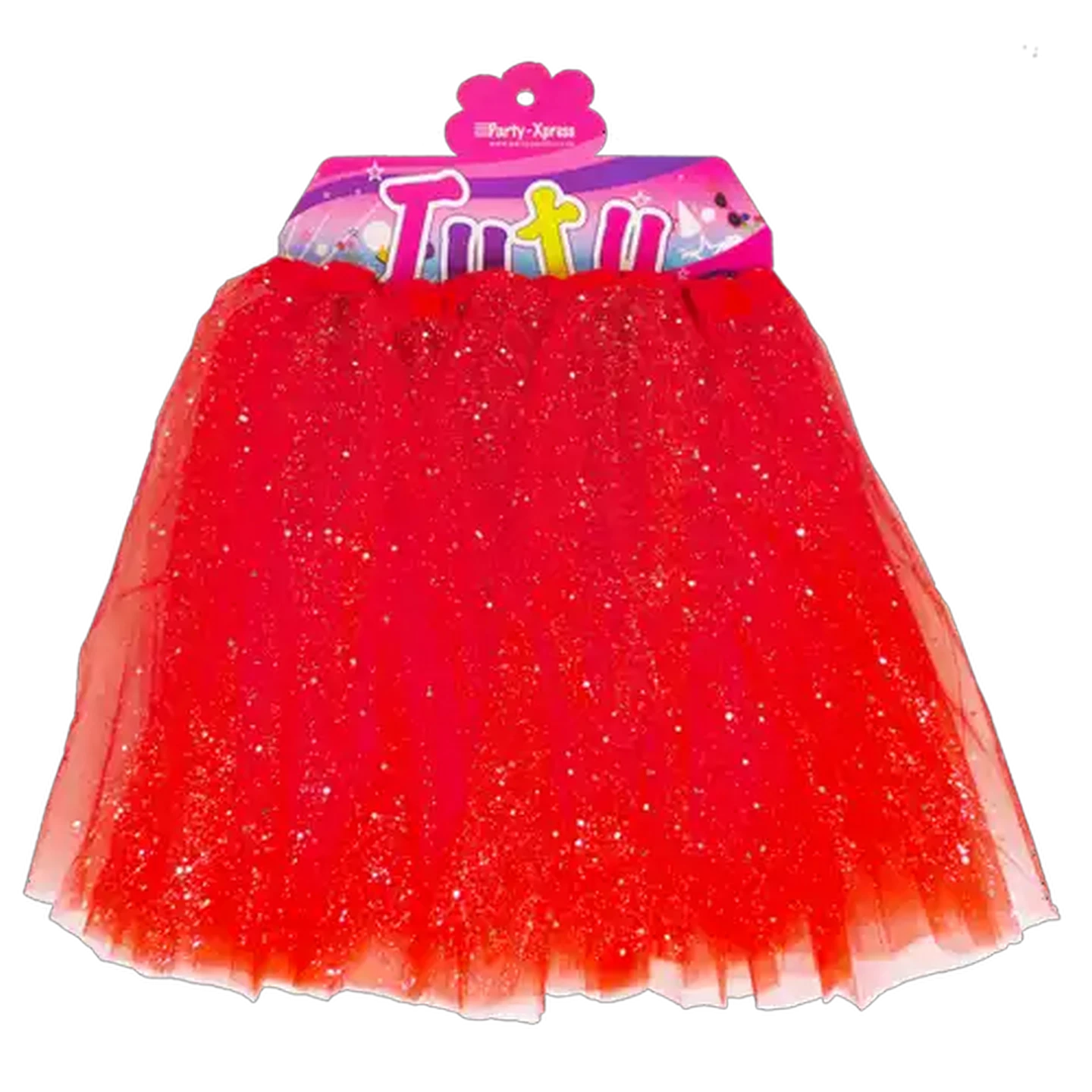 Image of Party Xpress Dress Up 3 Layer Red Tutu