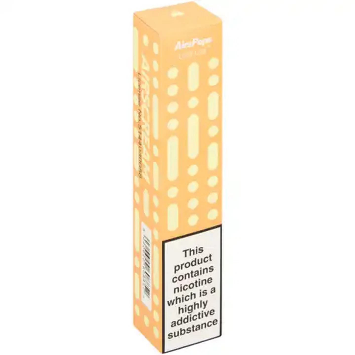 Image of AirsPops ONE USE Peach Ice 5% Disposable Vape (Non-Refundable. Non-Returnable.)
