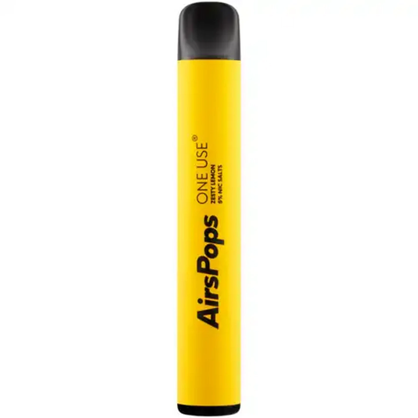 Image of AirsPops ONE USE Zesty Lemon 5% Disposable Vape 3ml (Non-Refundable. Non-Returnable.)