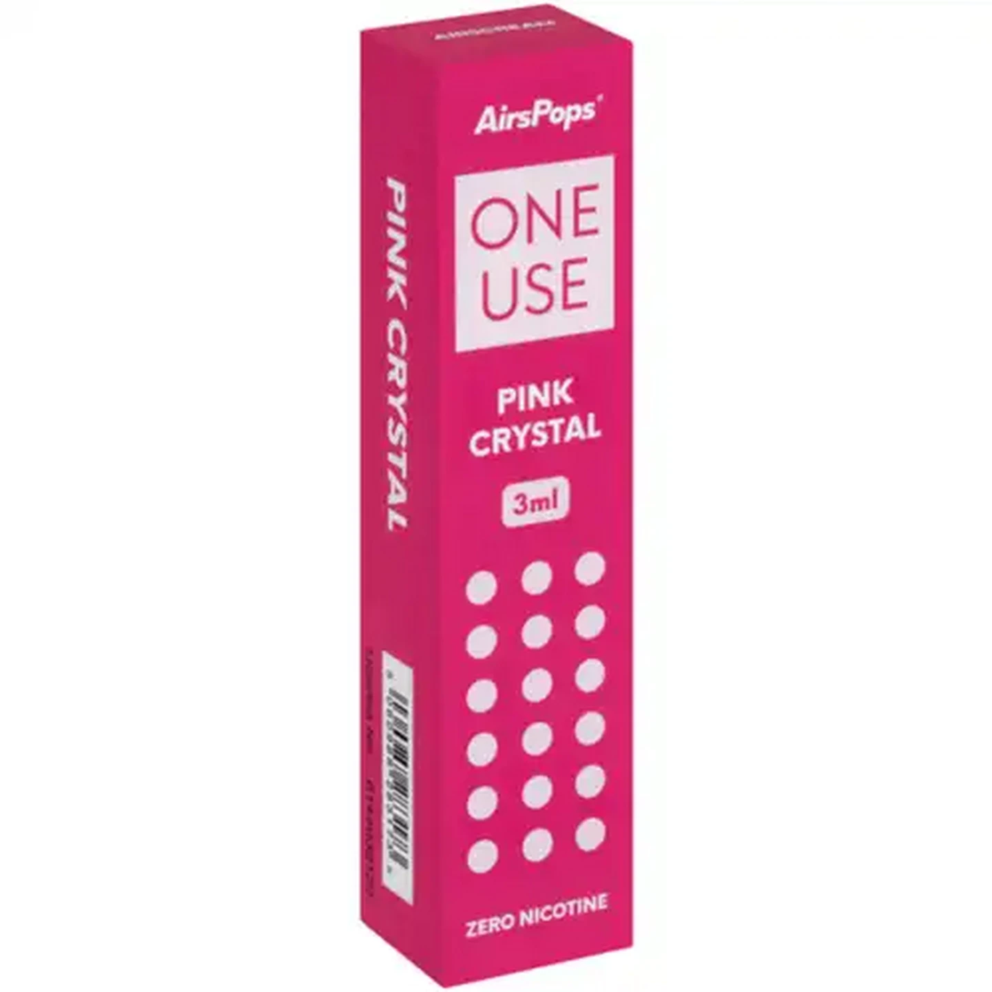 Image of AirsPops ONE USE Pink Crystal 0% Disposable Vape (Non-Refundable. Non-Returnable.)