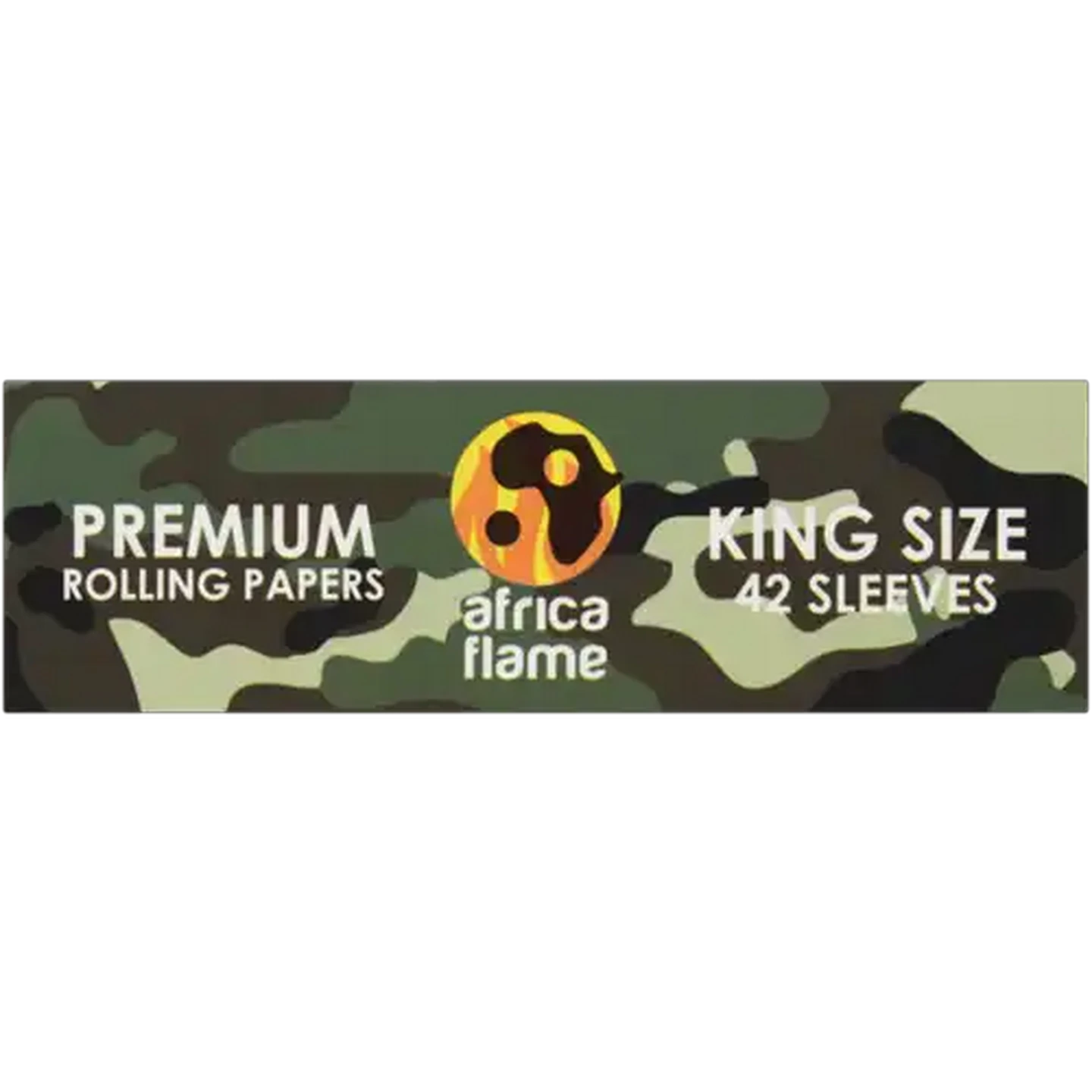 Image of Africa Flame King Size Premium Rolling Papers 42-Pack (Non-Refundable. Non-Returnable.)