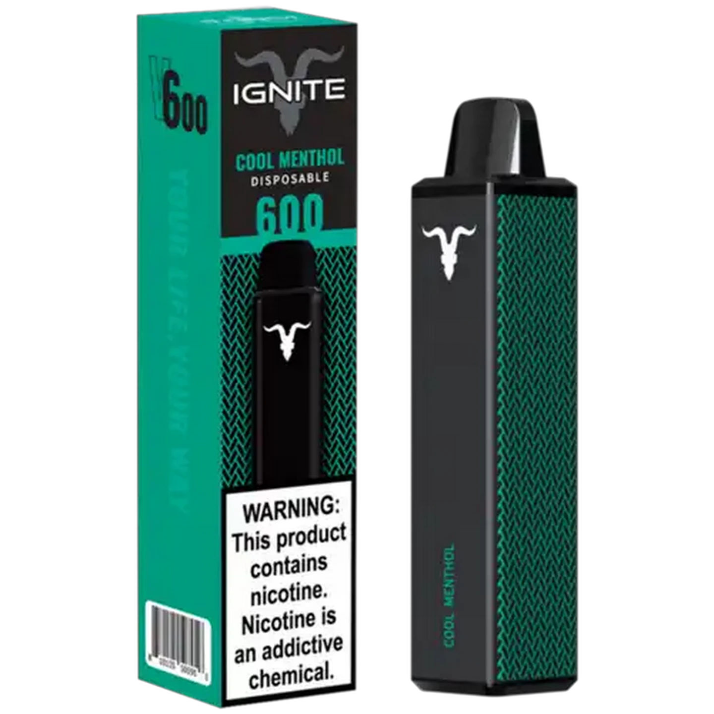 Image of Ignite Cool Menthol 5% V6 Disposable Vape (Non-Refundable. Non-Returnable.)