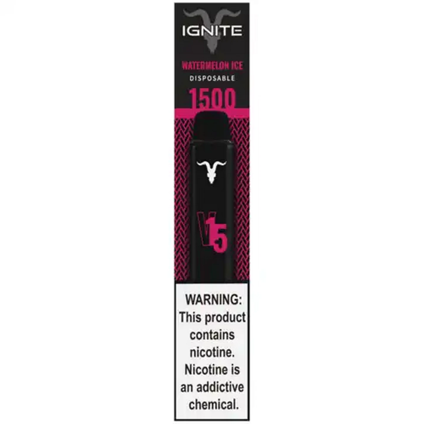 Image of Ignite Watermelon Ice 15% V15 Disposable Vape 5.1ml (Non-Refundable. Non-Returnable.)