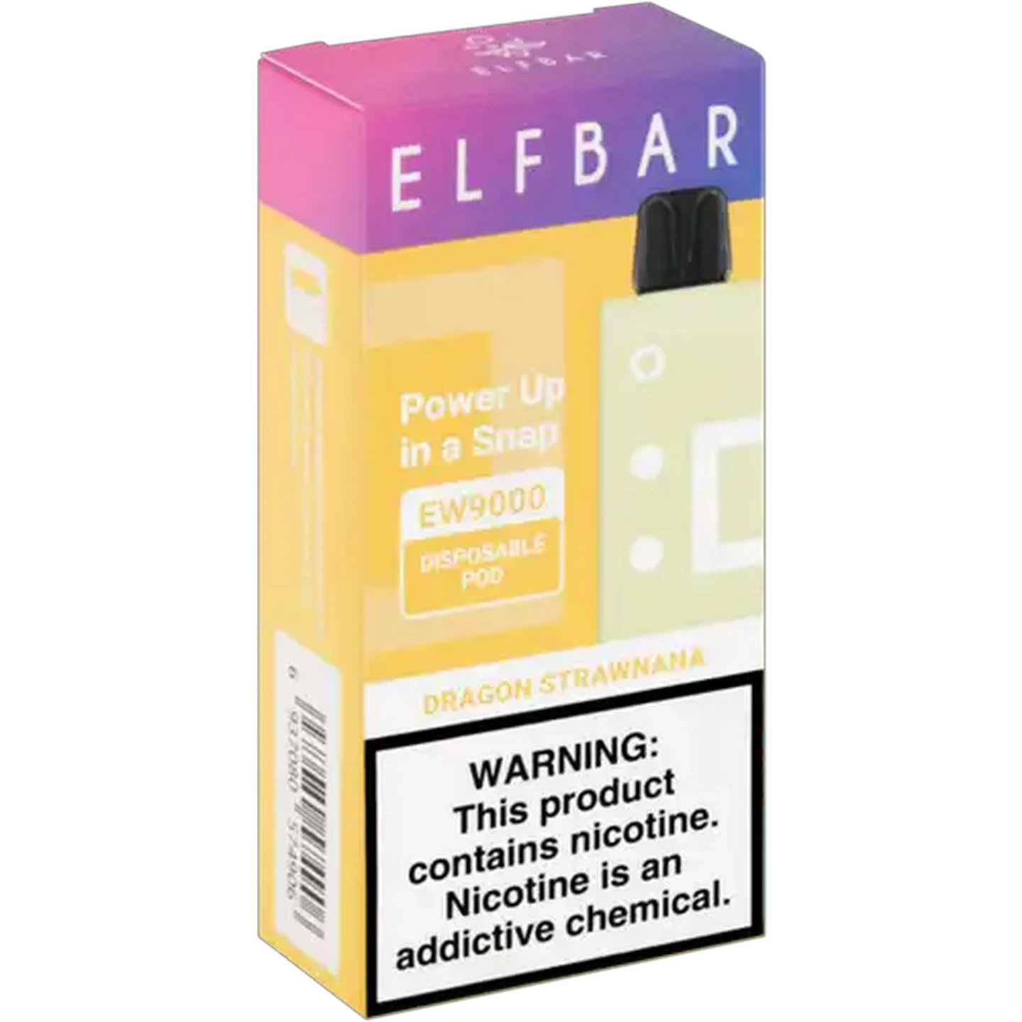 Image of ELFBAR EW9000 Dragon Strawnana 5% Disposable Pod (Non-Refundable. Non-Returnable.)