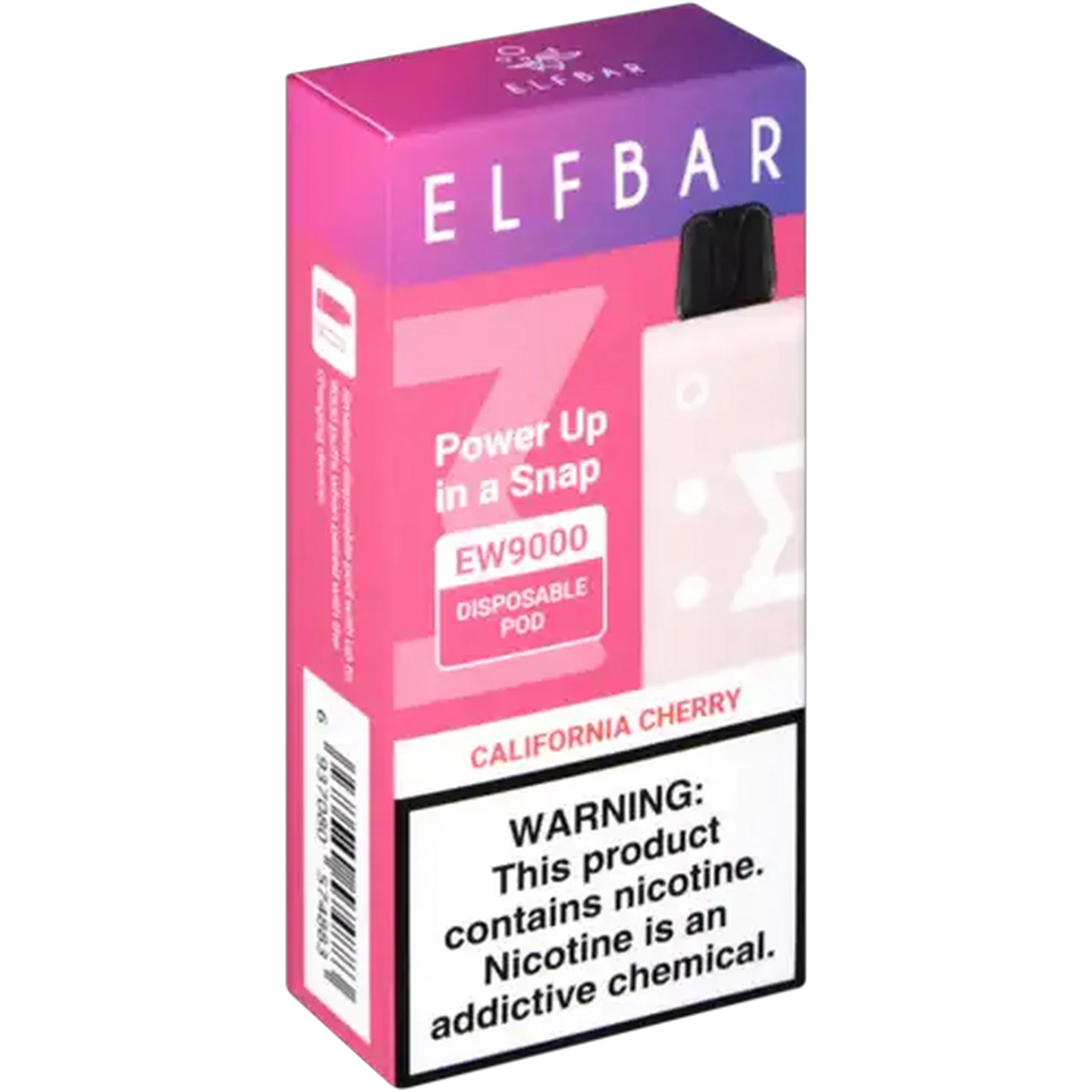 Image of ELFBAR EW9000 California Cherry 5% Disposable Pod (Non-Refundable. Non-Returnable.)