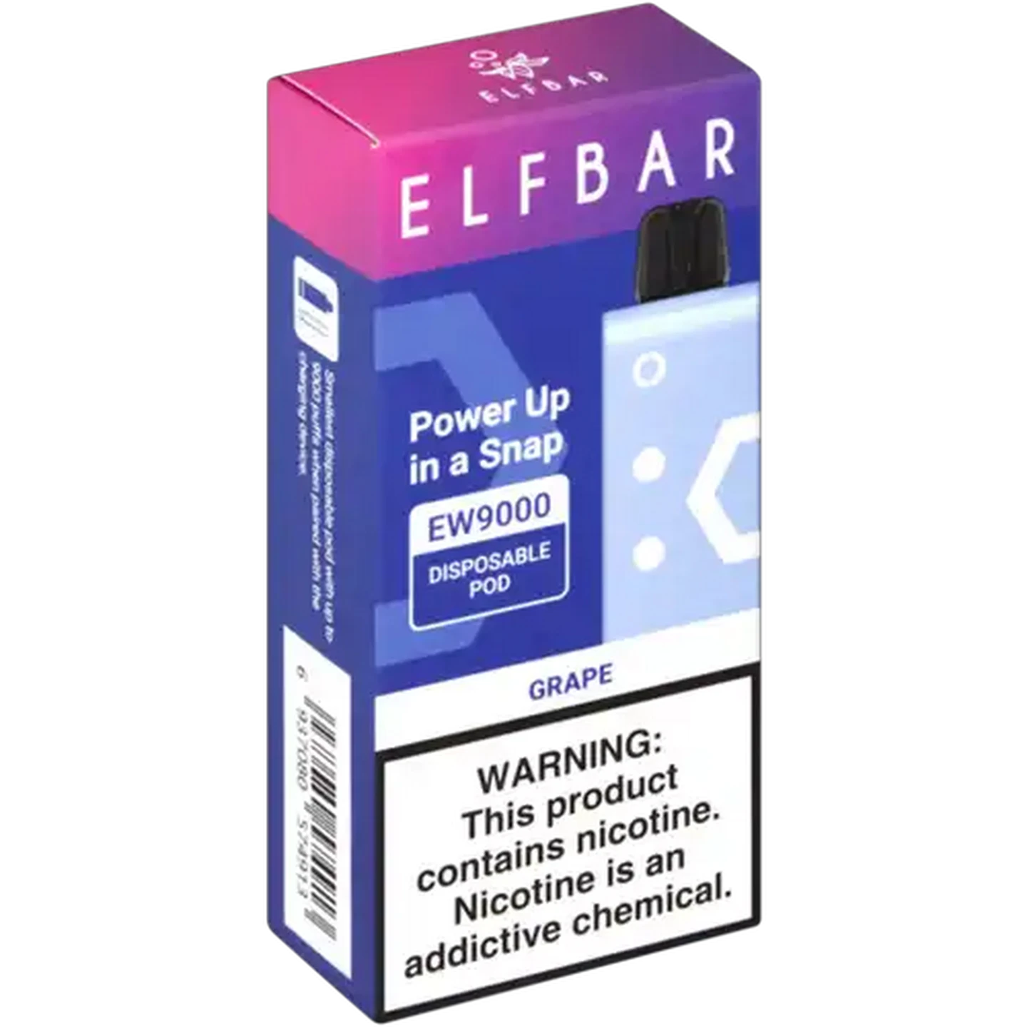 Image of ELFBAR EW9000 Grape 5% Disposable Pod (Non-Refundable. Non-Returnable.)