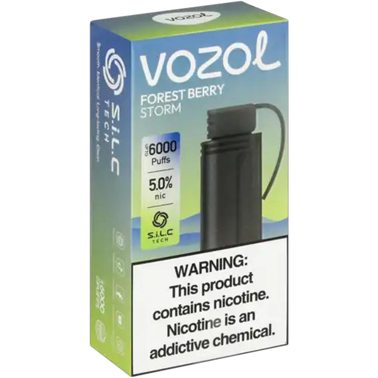 Image of Vozol Gear S 6000 Forest Berry Storm 5% Prefilled Pod 9ml (Non-Refundable. Non-Returnable.)