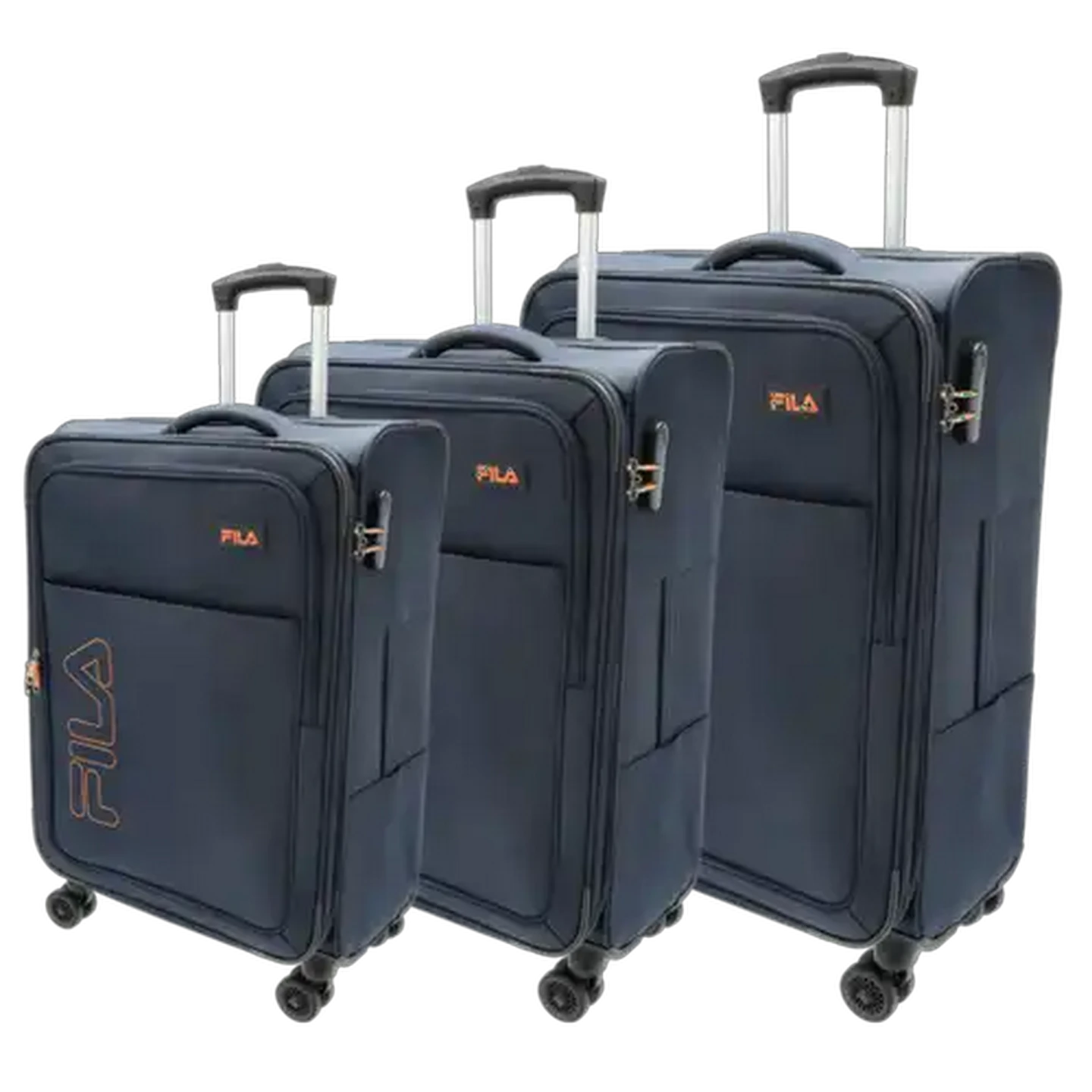 Image of FILA Sport Navy Large Trolley Case