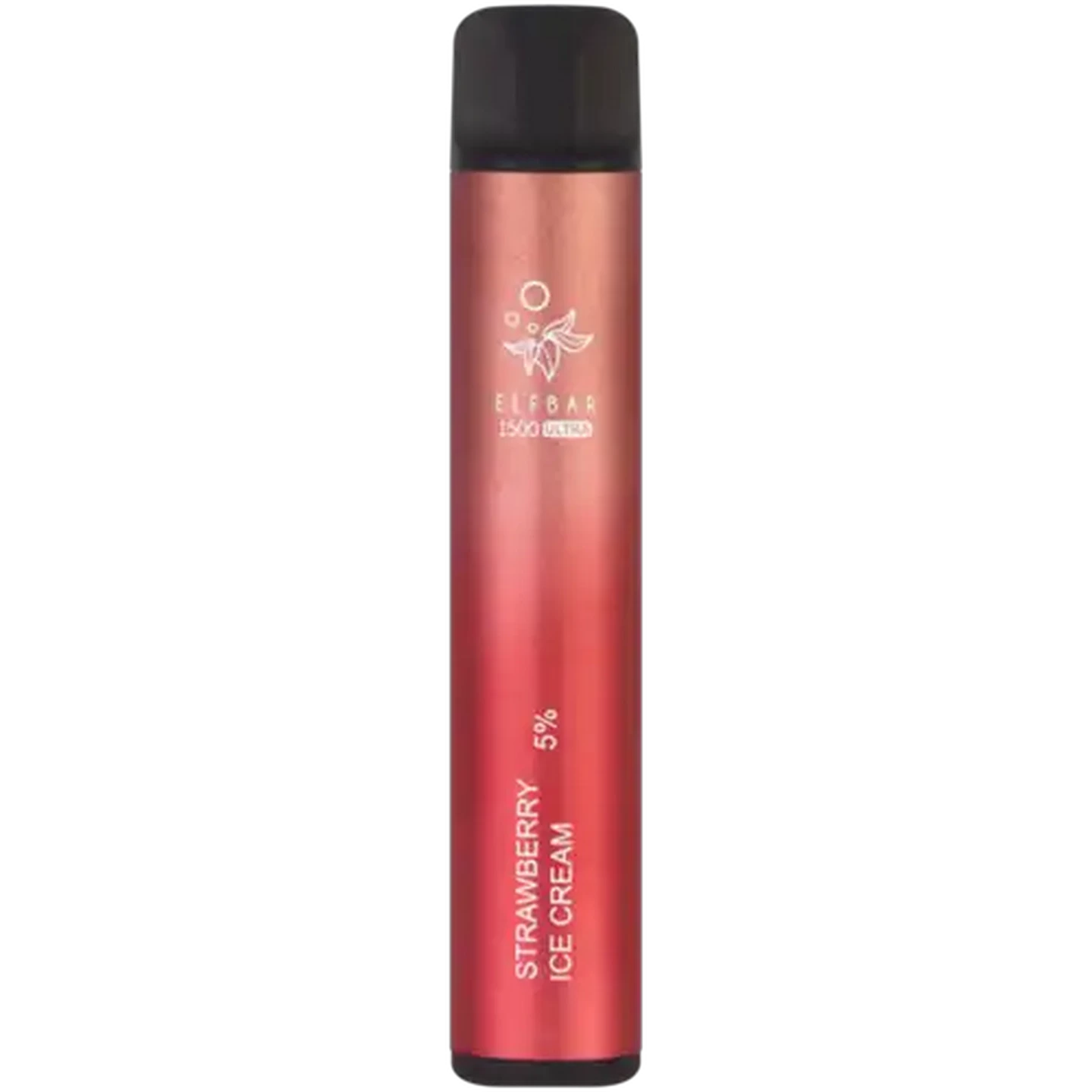 Image of ELFBAR 1500 Ultra Strawberry Ice Cream 5% Disposable Vape 5ml (Non-Refundable. Non-Returnable.)