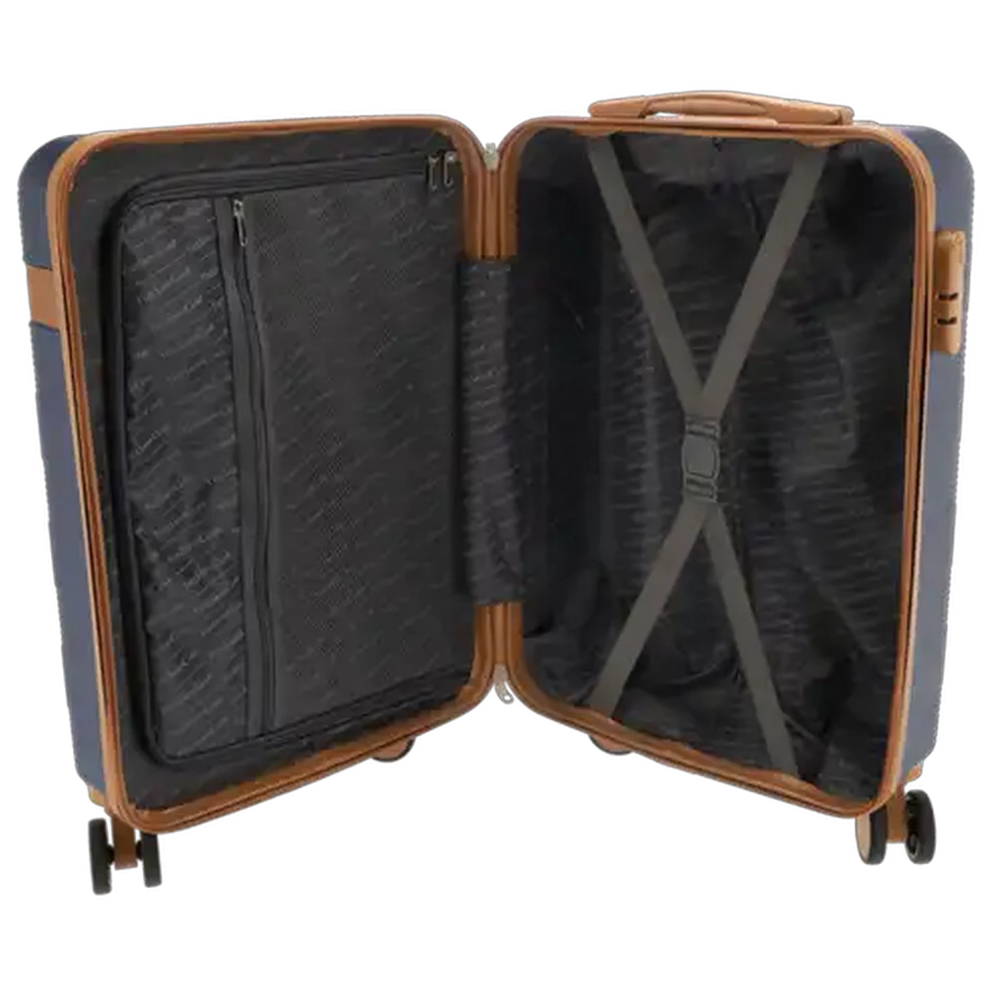 Image of Yves Saint Claire Grand Navy Cabin Trolley Case