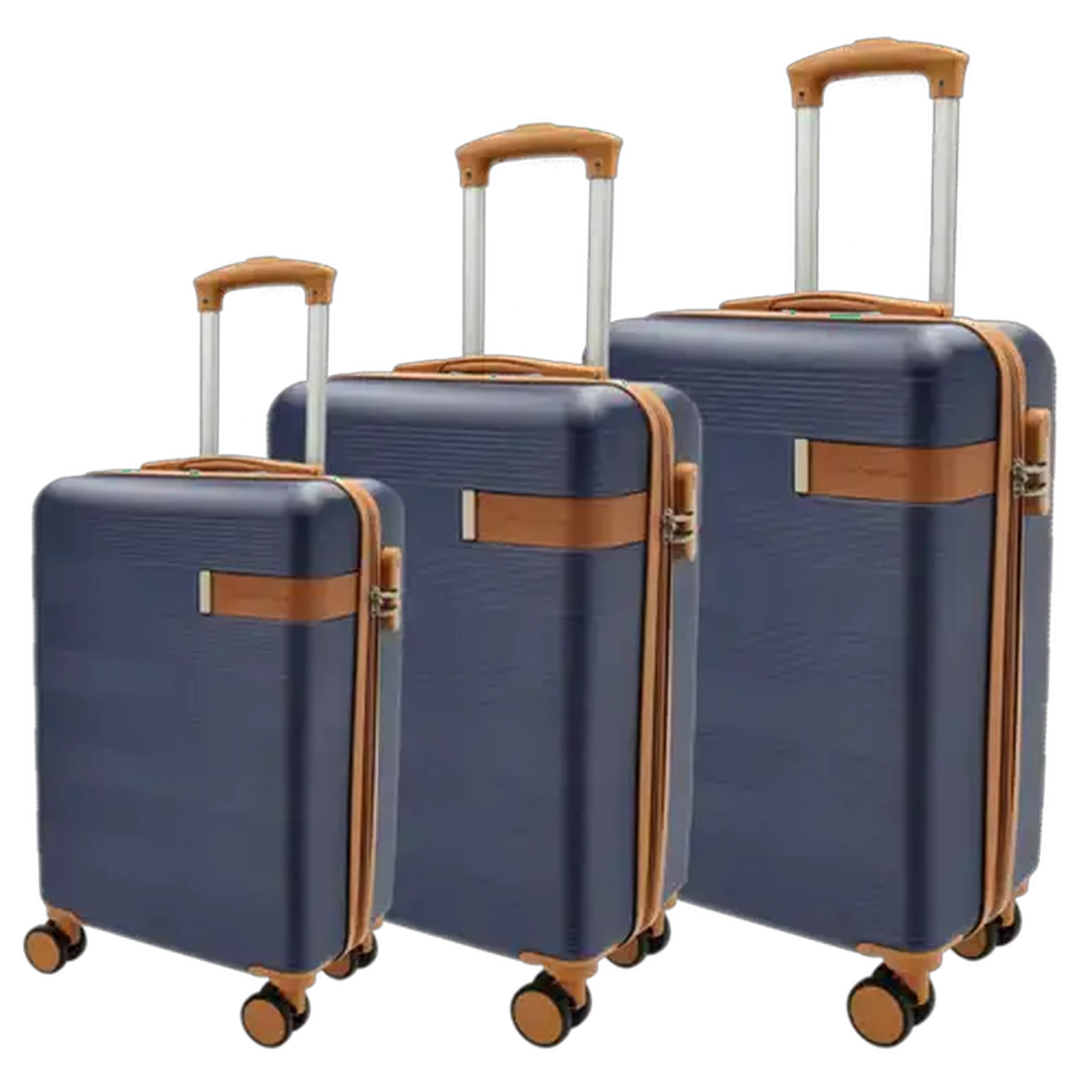 Image of Yves Saint Claire Grand Navy Large Trolley Case