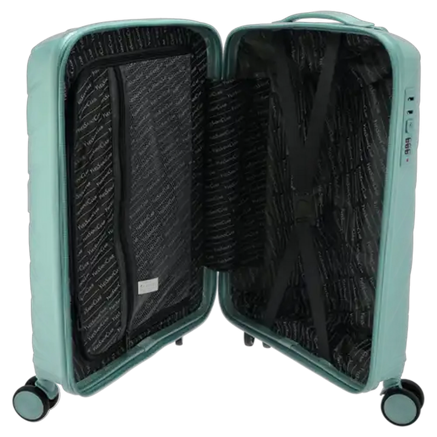 Image of Yves Saint Claire Pearl Green Large Trolley Case