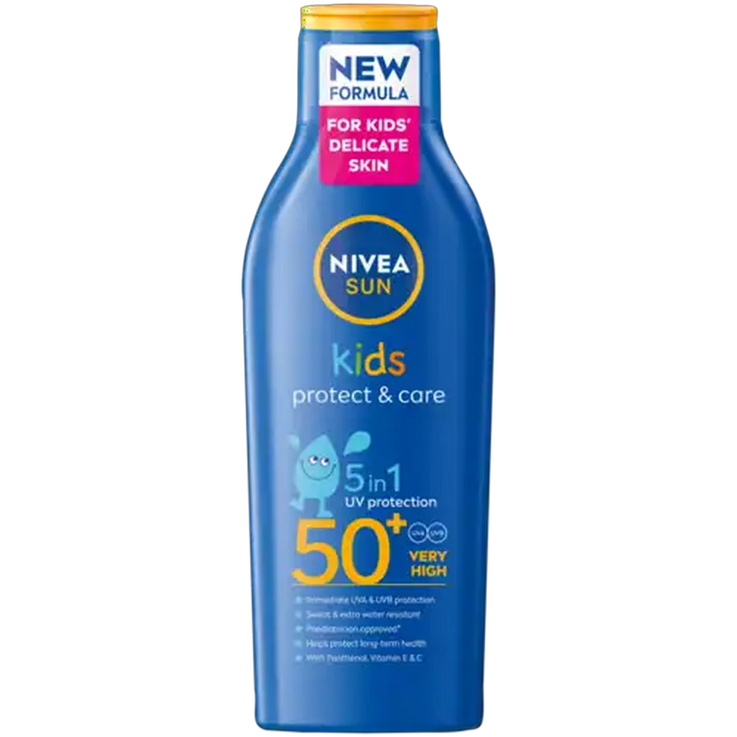 Image of NIVEA SUN Kids SPF 50+ Protect & Care Moisturising Sun Lotion 200ml