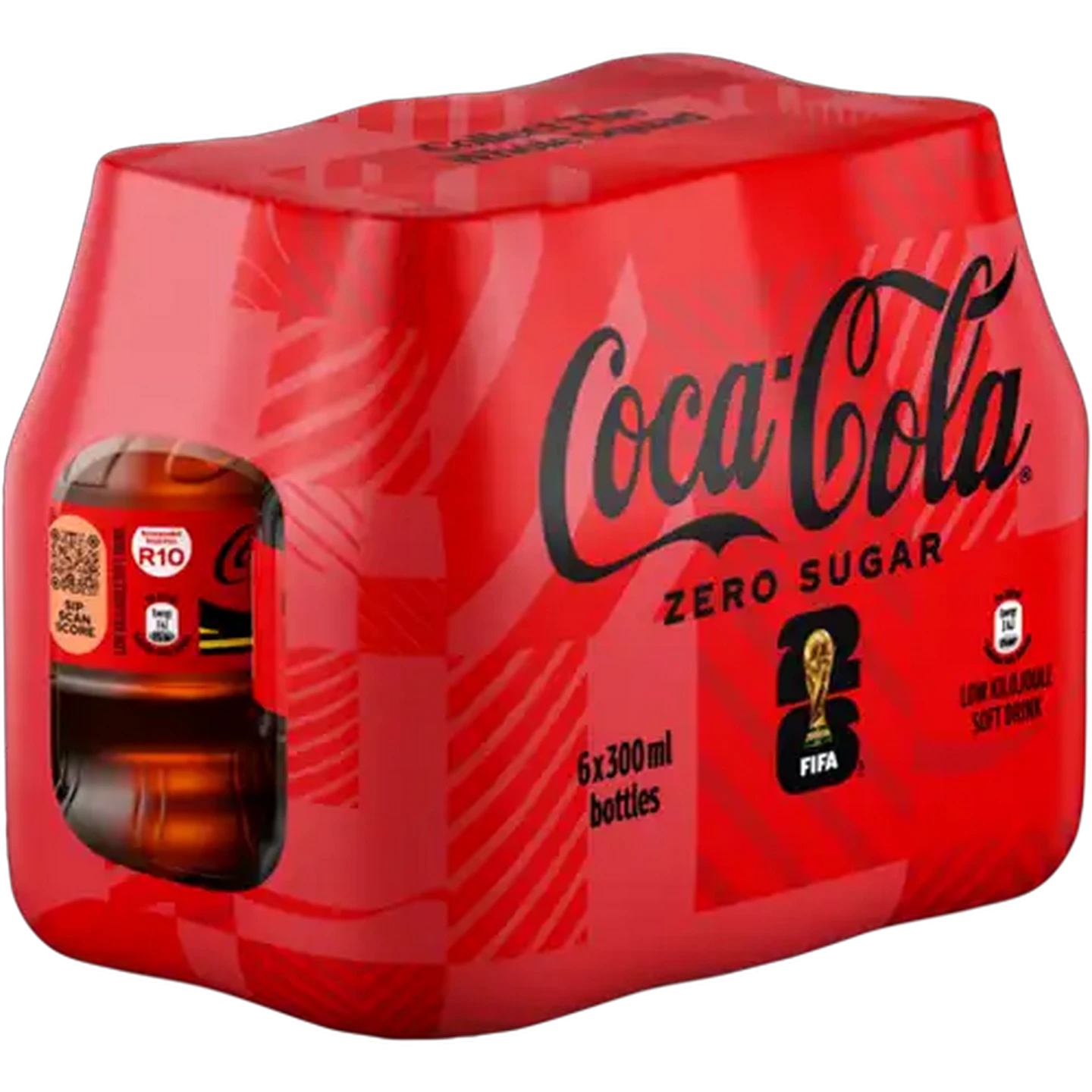 Image of Coca-Cola Zero Sugar Zero/No Sugar Soft Drink 6 x 300ml