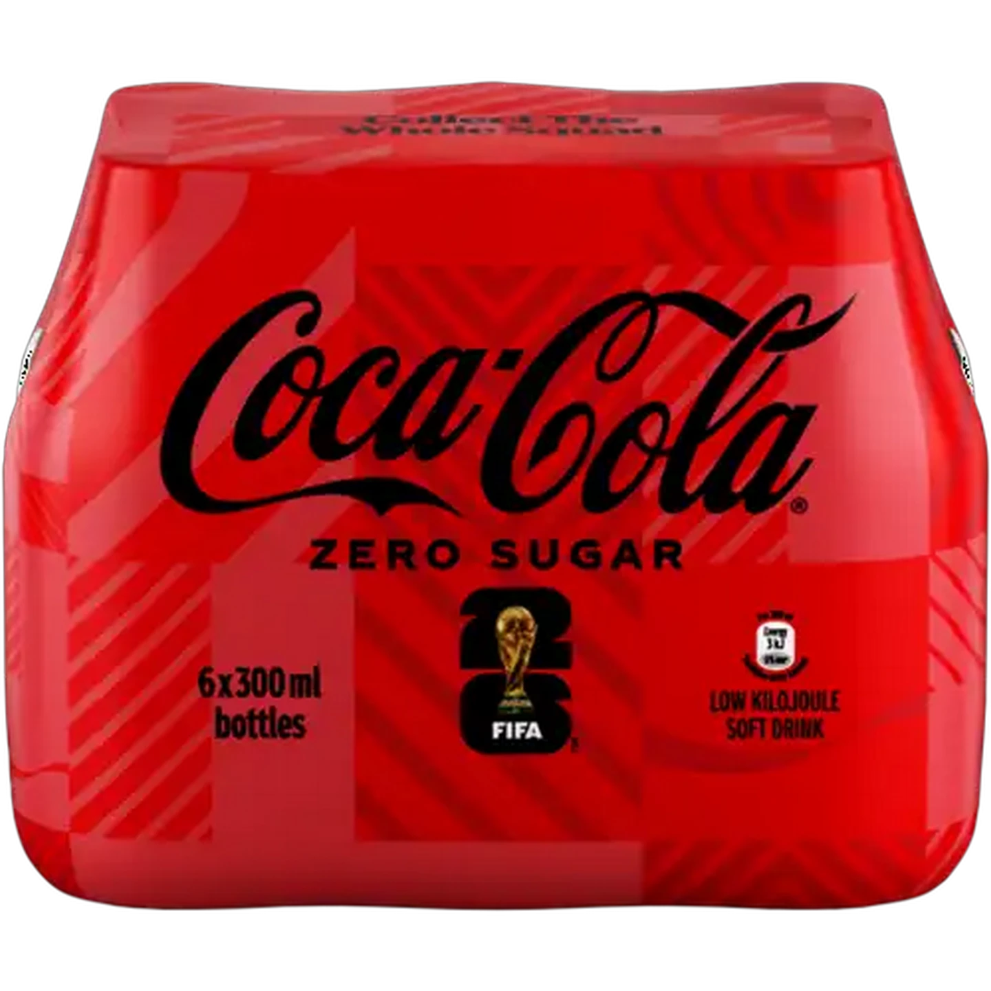 Image of Coca-Cola Zero Sugar Zero/No Sugar Soft Drink 6 x 300ml