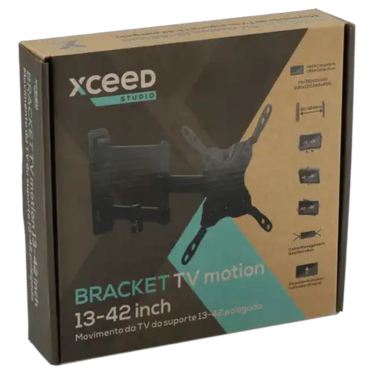 Image of Xceed Full Motion Studio TV Bracket 13-42 inch