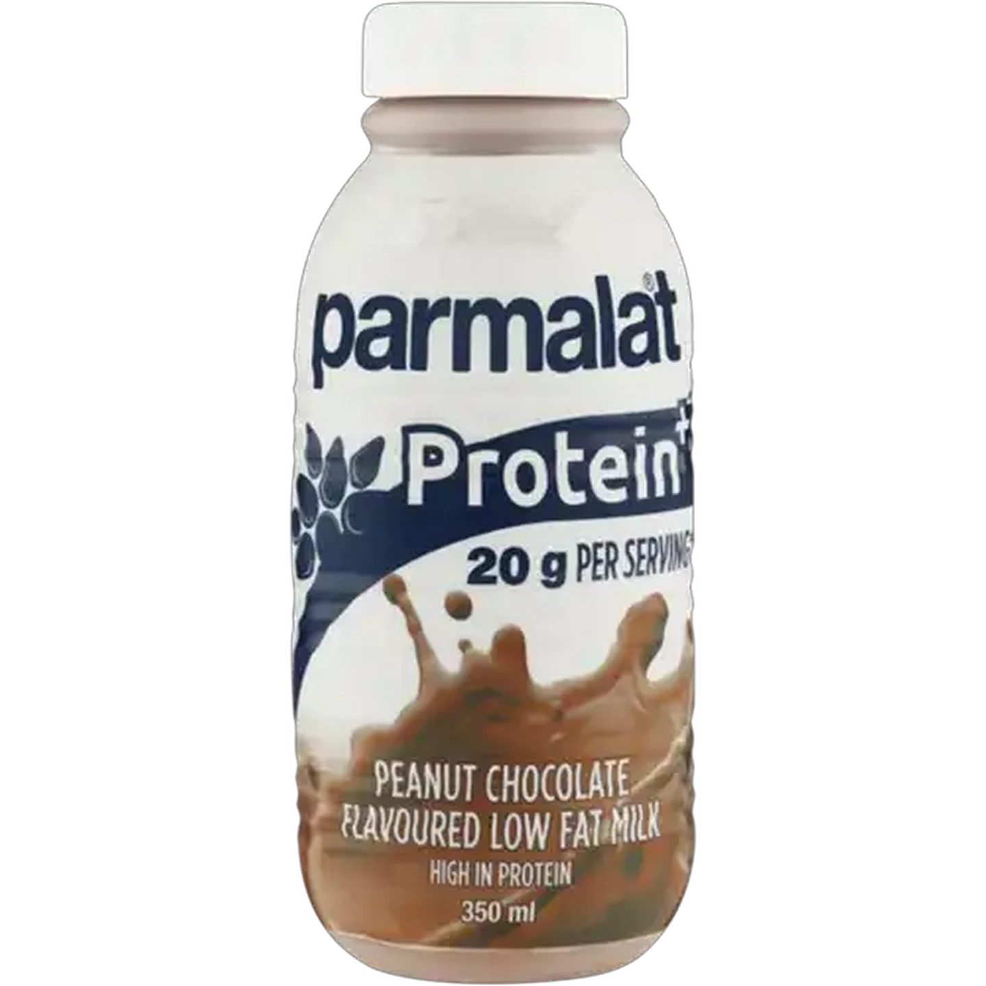 Image of Parmalat Protein+ Peanut Chocolate Flavoured Low Fat Milk 350ml