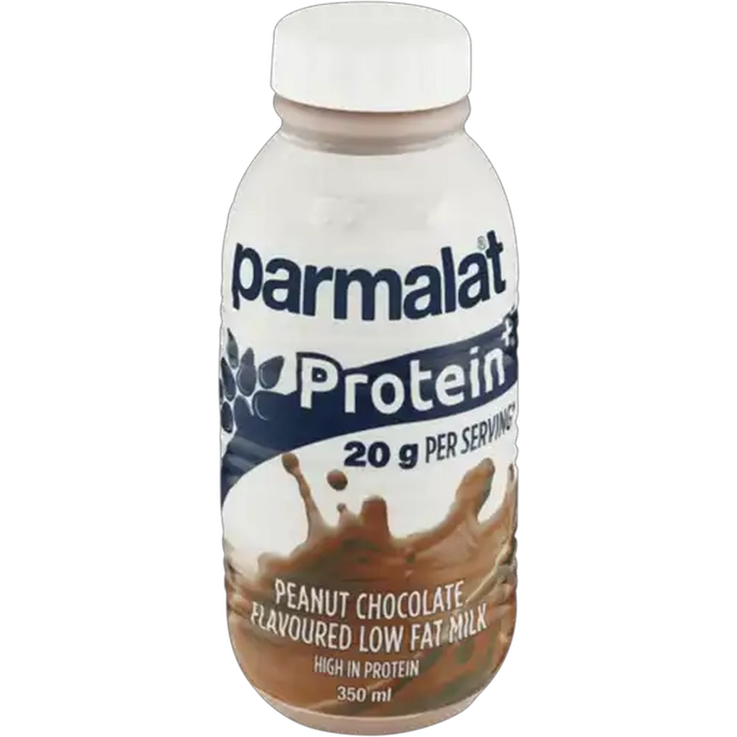 Image of Parmalat Protein+ Peanut Chocolate Flavoured Low Fat Milk 350ml