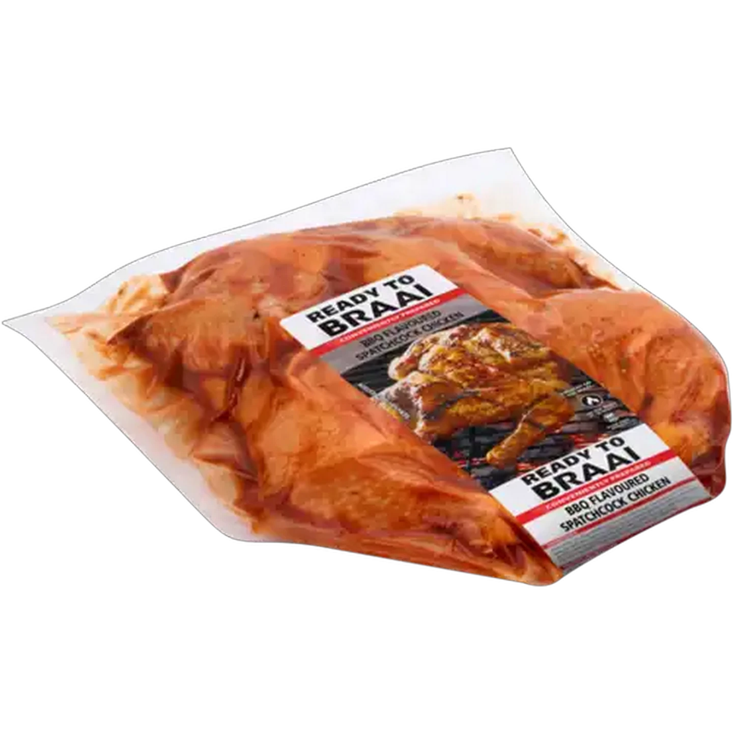 Image of Ready To Braai BBQ Flavoured Spatchcock Chicken Per KG
