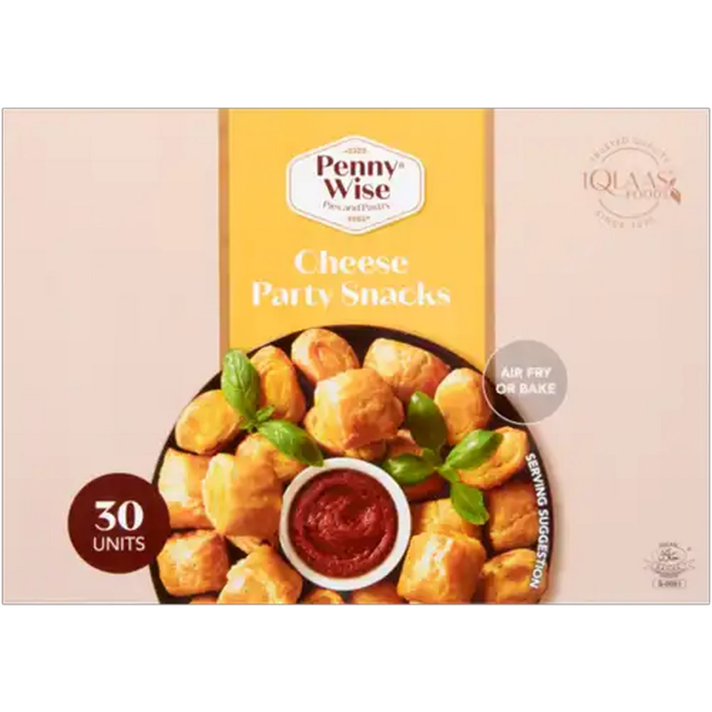 Image of Penny Wise Frozen Cheese Party Snacks 30-Pack