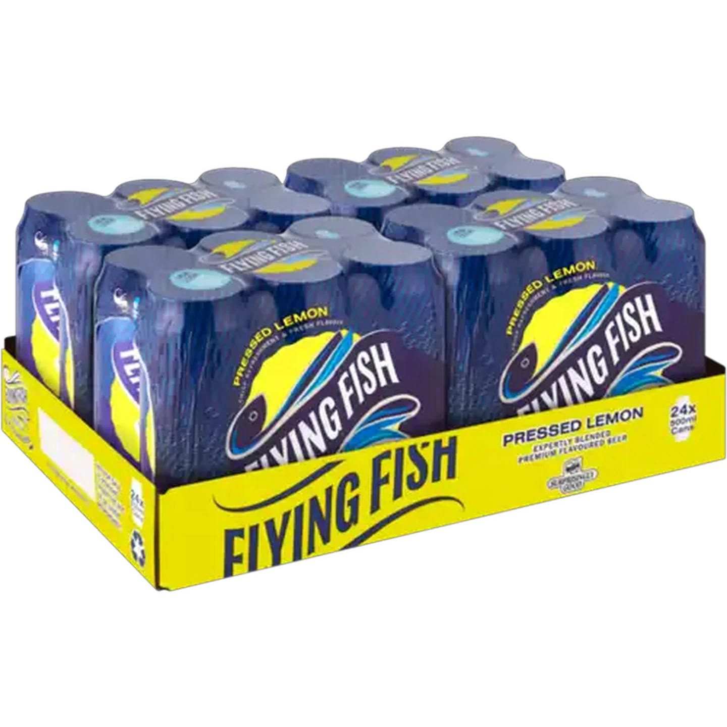 Image of Flying Fish Pressed Lemon Flavoured Premium Beer Cans 24 x 500ml
