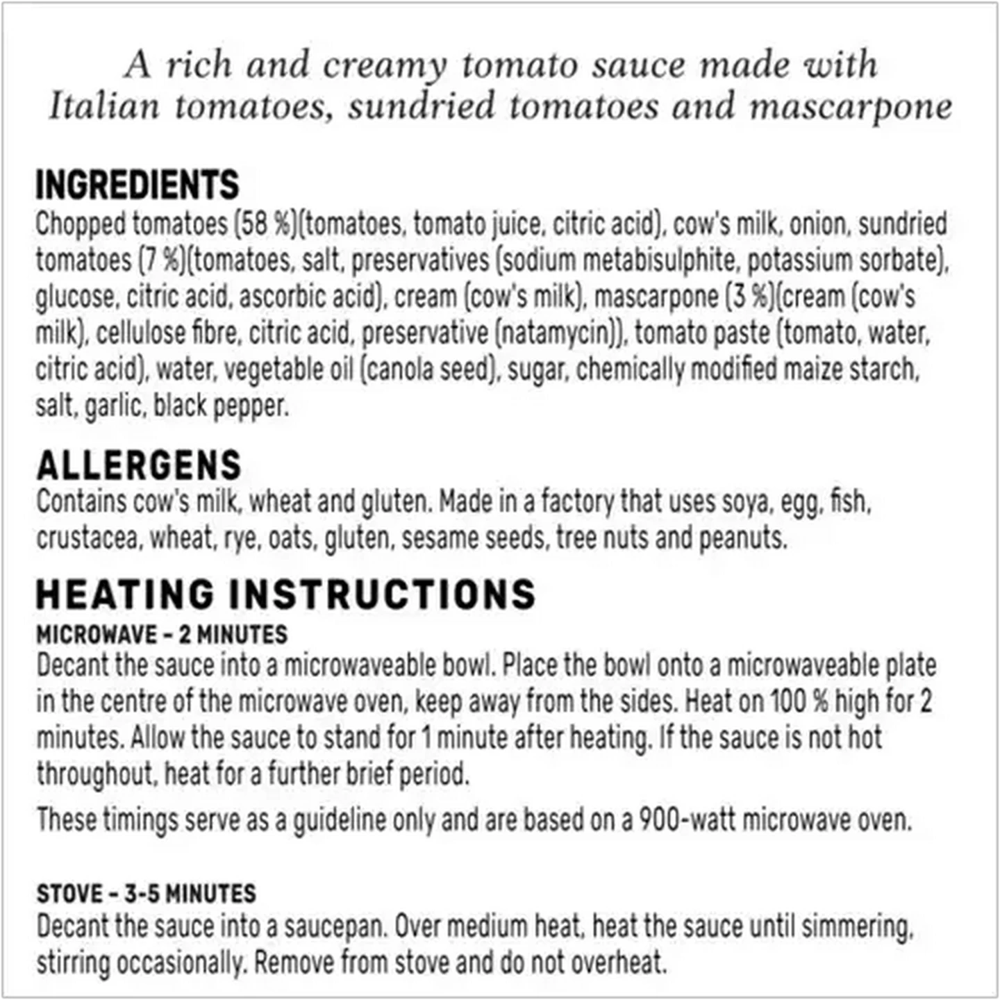 Image of Gourmade Creamy Tomato Sauce 200g