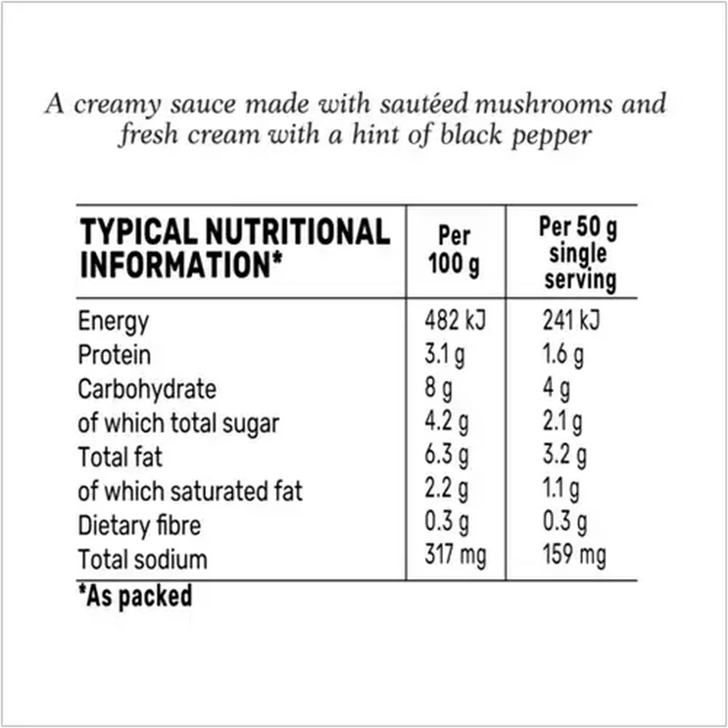 Image of Gourmade Mushroom Sauce 200g