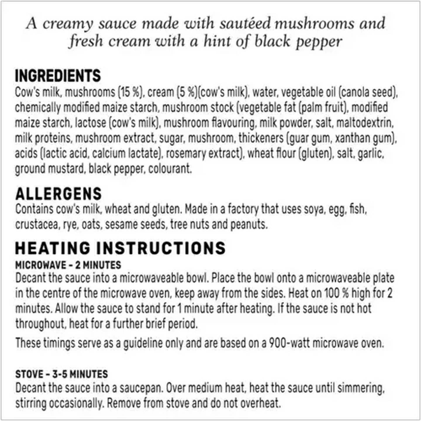 Image of Gourmade Mushroom Sauce 200g