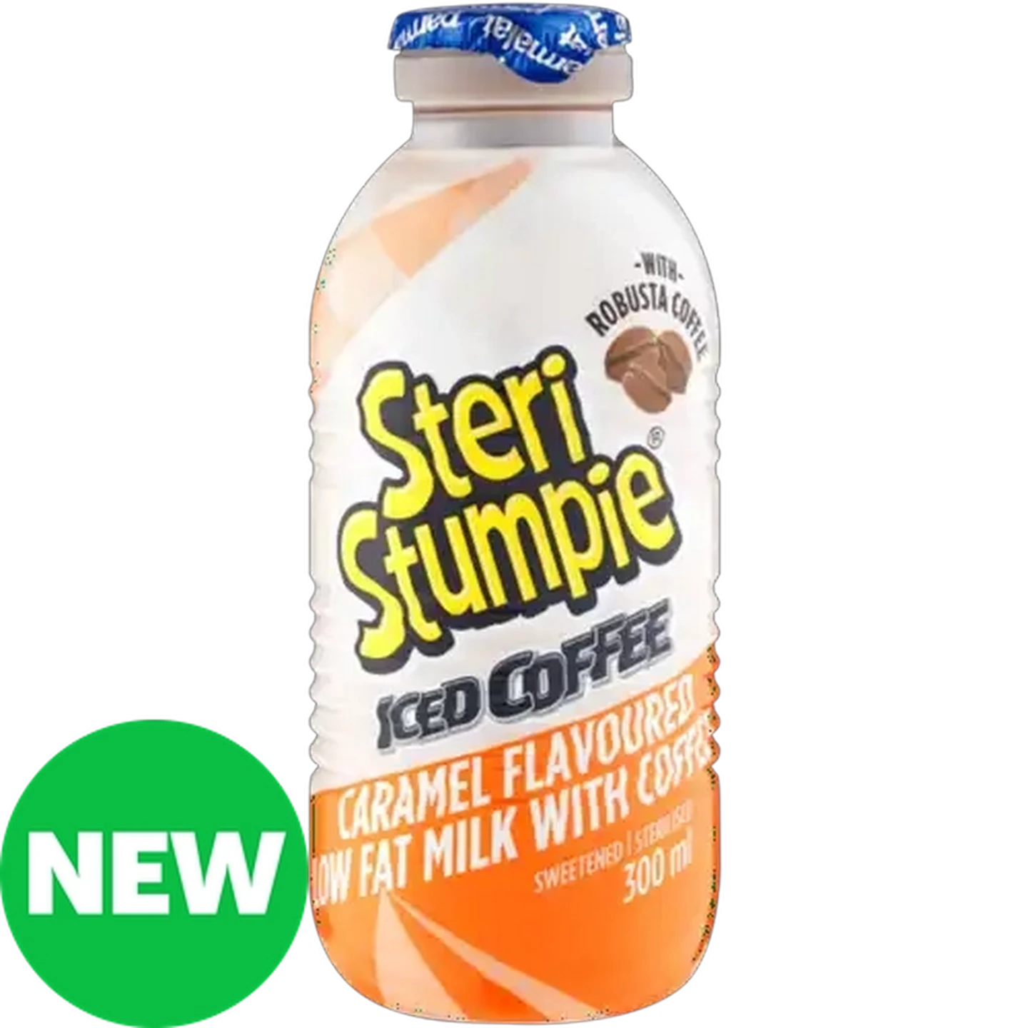 Image of Steri Stumpie Iced Coffee Caramel Flavoured Low Fat Milk with Coffee 300ml