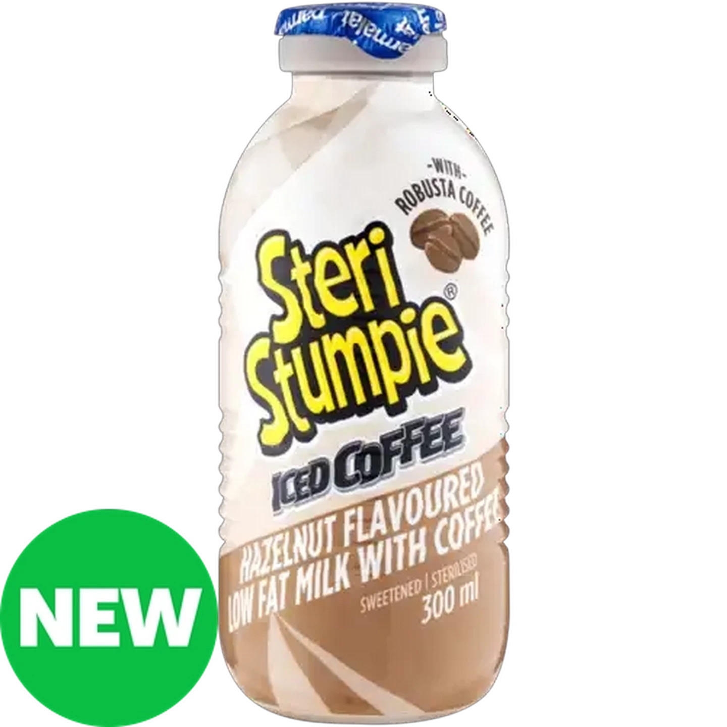 Image of Steri Stumpie Iced Coffee Hazelnut Flavoured Low Fat Milk with Coffee 300ml