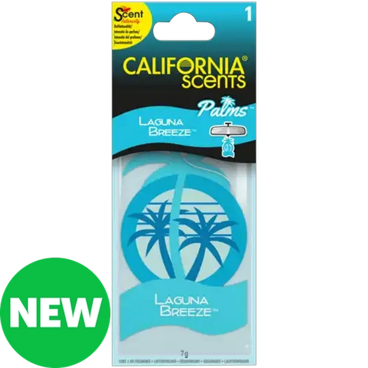 Image of California Scents Laguna Breeze Palms Air Freshener 7g